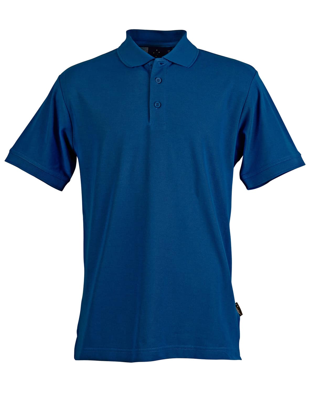 Cobalt Blue The Solid Colour Casual Mens Polo