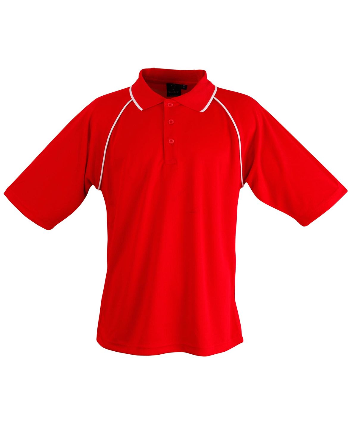 Red/White The Mens Champion Polo