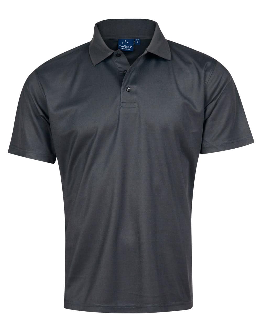 Charcoal Mens Easy Fit Polo