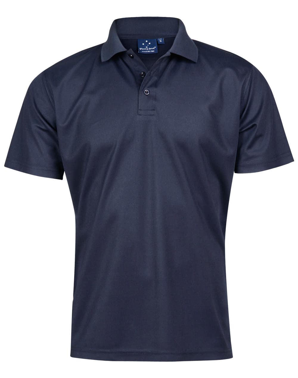 Navy Mens Easy Fit Polo