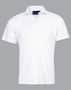 White Mens Easy Fit Polo