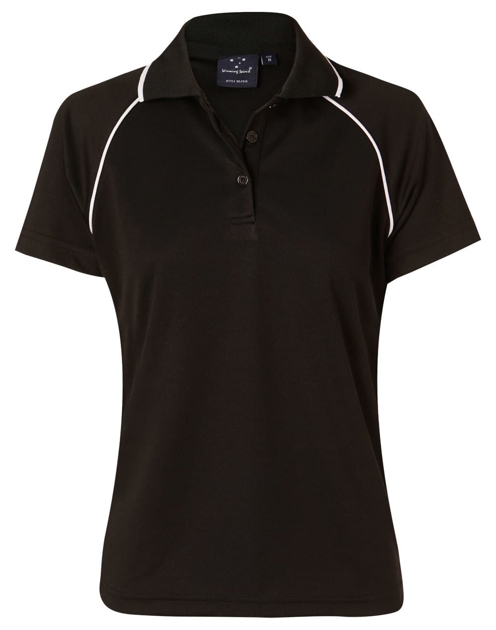 Black/White The Ladies Champion Polo