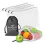 Set of 5 Reusable Grocery Bags 