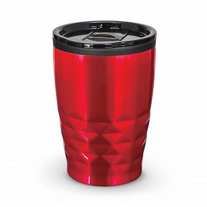 Red Metropolitan  Stainless Steel Coffee Cup