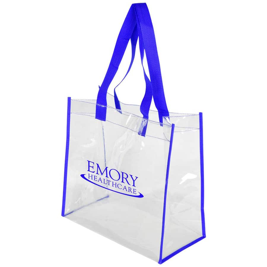 Blue Security Tote Bag