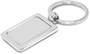 Rectangular Metal Key Ring