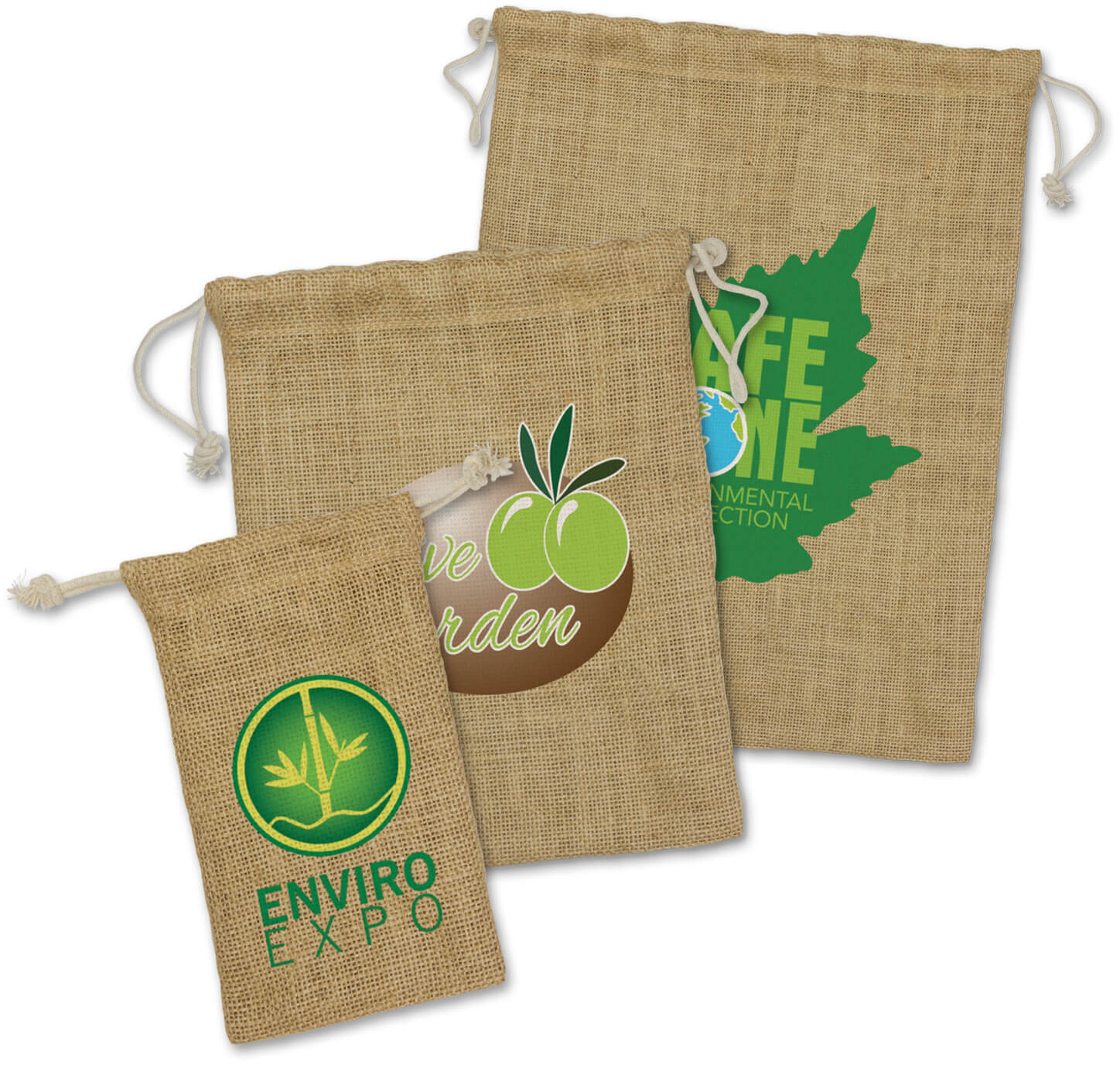 Jute Gift Bag - Medium Size