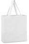 White Cotton Shopper Bag 