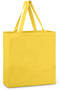 Yellow Cotton Shopper Bag 