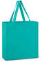 Light Blue Cotton Shopper Bag 