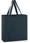 Navy Cotton Shopper Bag 