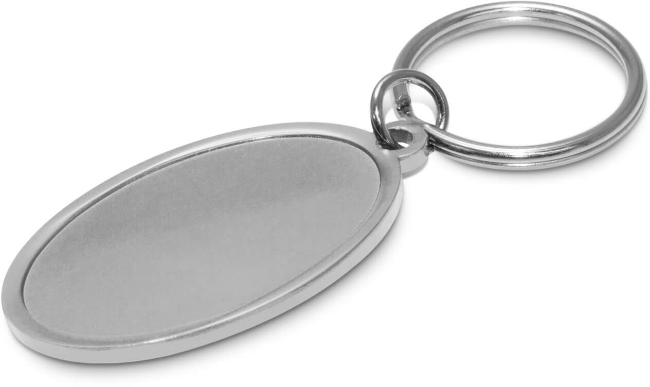 Silver Surf Key Ring