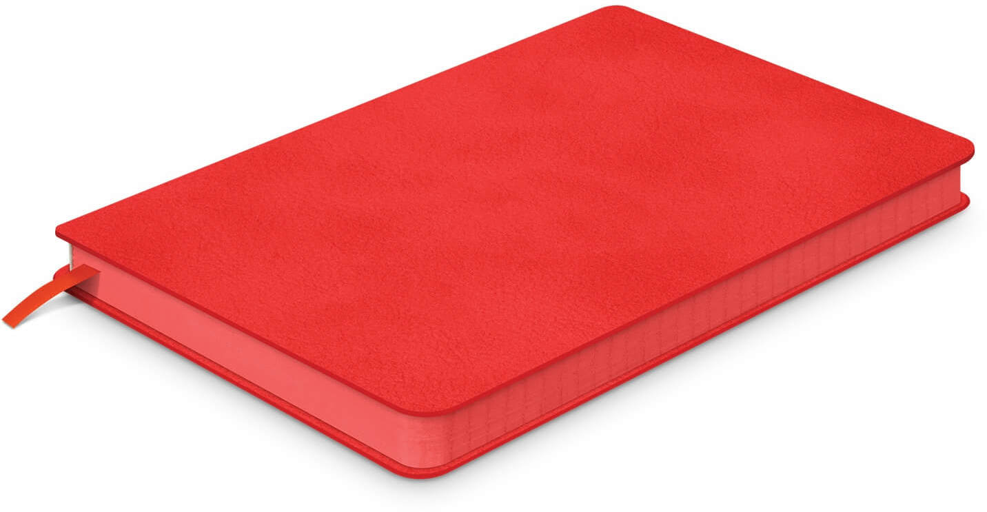 Red Demio Notebook - Medium