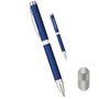 Blue Colonnade Twist Action Ballpoint Pen