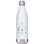 White Hydro Soul 1 Litre Insulated Bottle