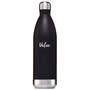 Black Hydro Soul 1 Litre Insulated Bottle