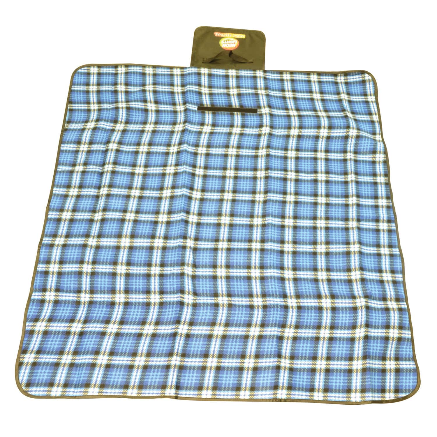 Blue/White Leisure Picnic Blanket