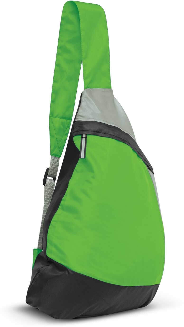 Bright Green Varsity Slinger Bag