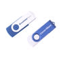 White Joplin Swivel Flash Drive - Mix and Match