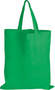 Green Coloured Cotton Short Handle Totes