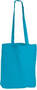 Coloured Cotton Double Long Handle Conference Bag - 140 GSM