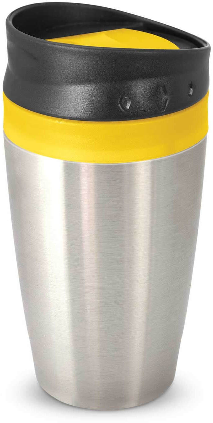 Yellow Fuel Coffee Cup - Stainless Steel