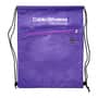 Purple Wave Strider Drawstring Bag