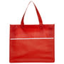 Red 9th Wave Tote Bag