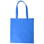 Cyan V is for Gusset Tote Bag