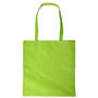 Lime V is for Gusset Tote Bag