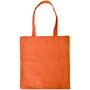 Orange V is for Gusset Tote Bag