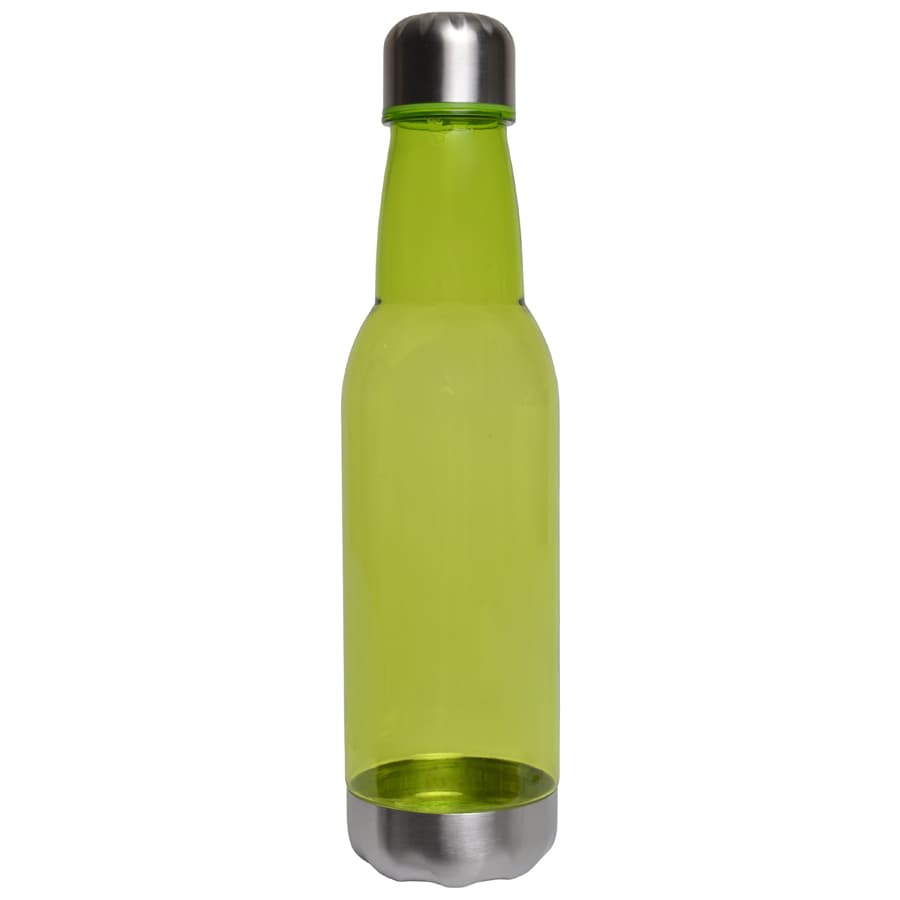 Translucent Lime Ostrich Long Neck Water Bottle