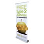 Full Colour Australian Made Pull Up Banner - 850mm 