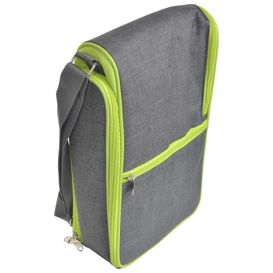 Grey/Lime Green Urban Explorer Wine Sling