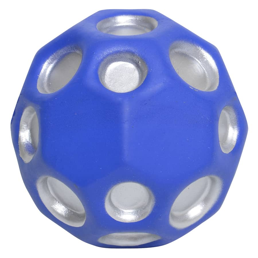 Blue Promotional Crater High Bounce Ball