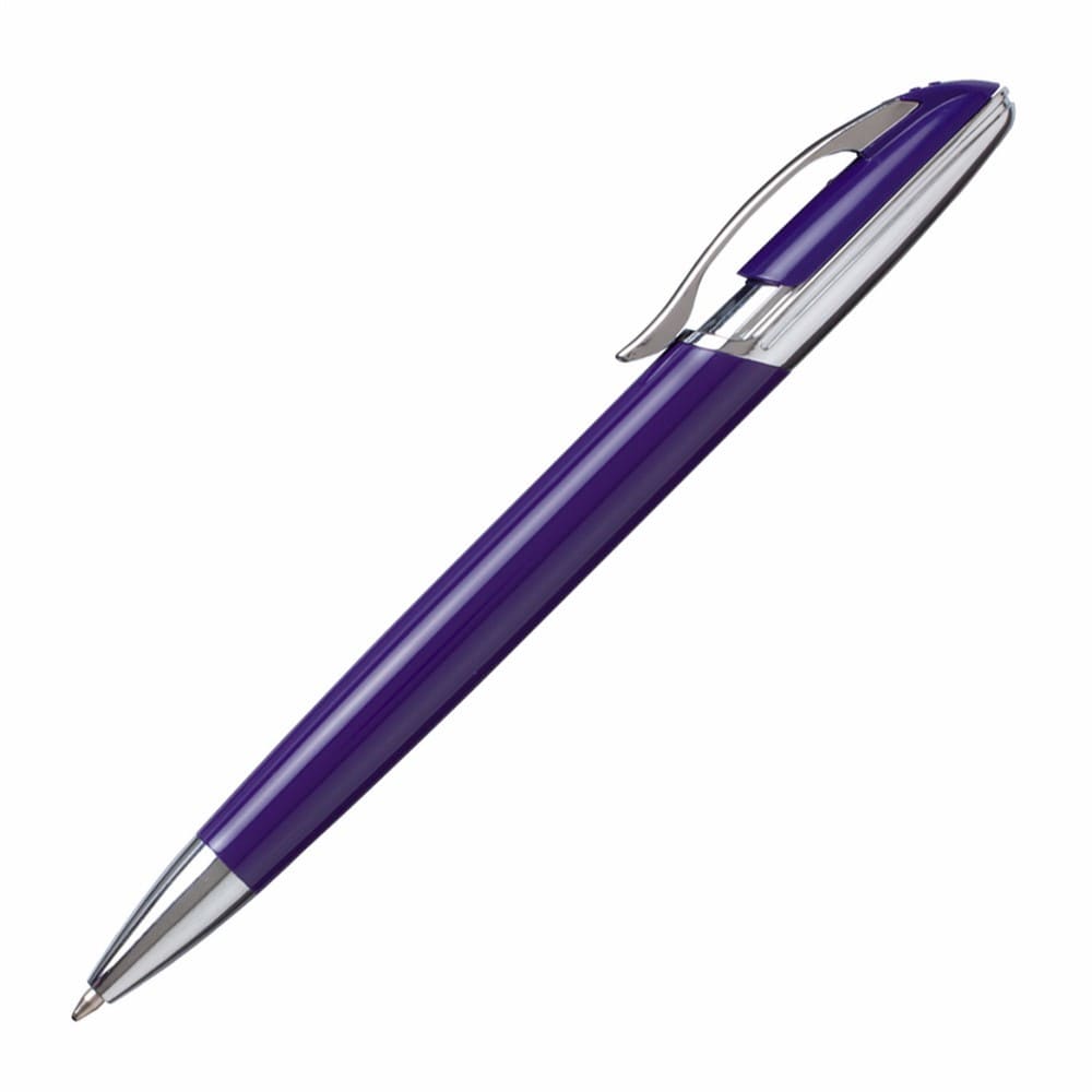 Purple Havana Metal Pen