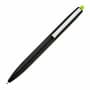 Black/Lime Green Dot Pen