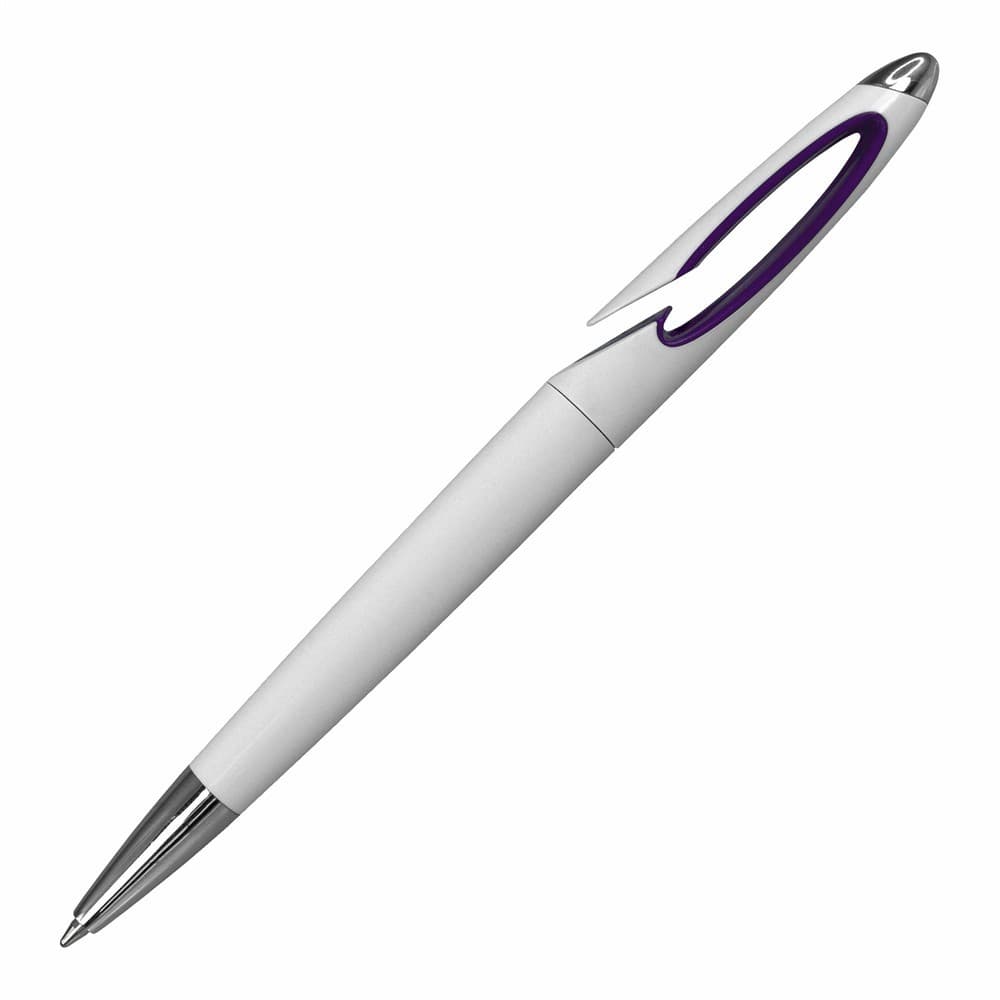 White/Purple Valencia Pen