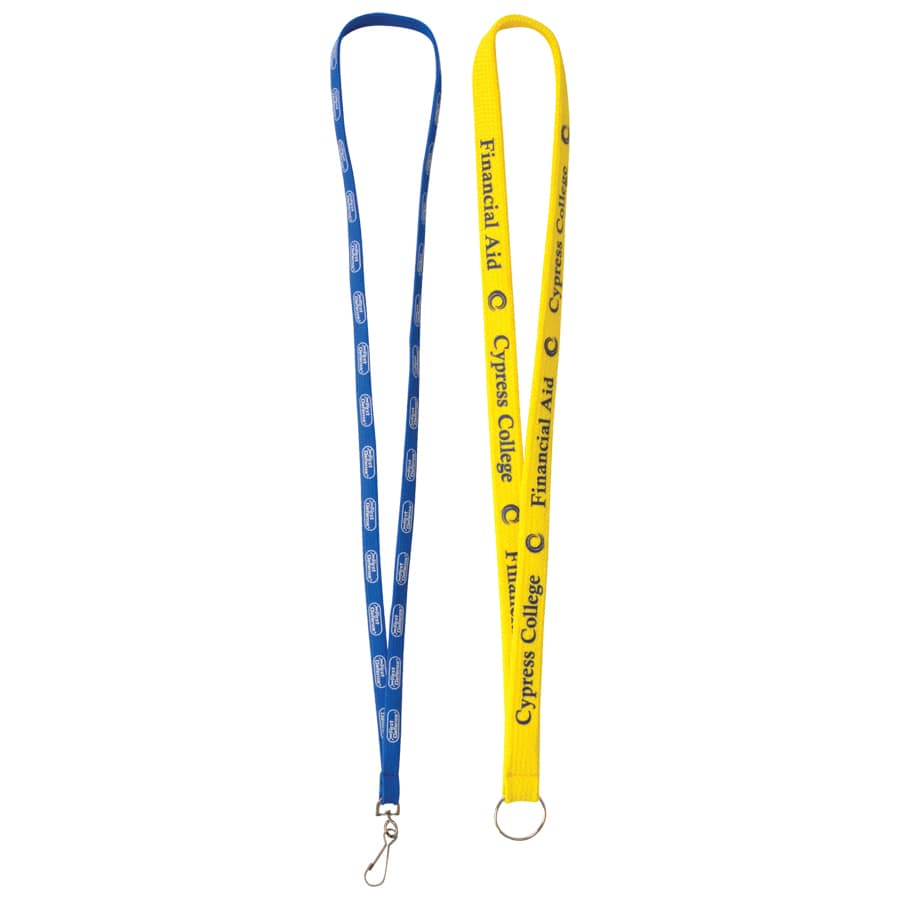 Yellow Shoe String Lanyards