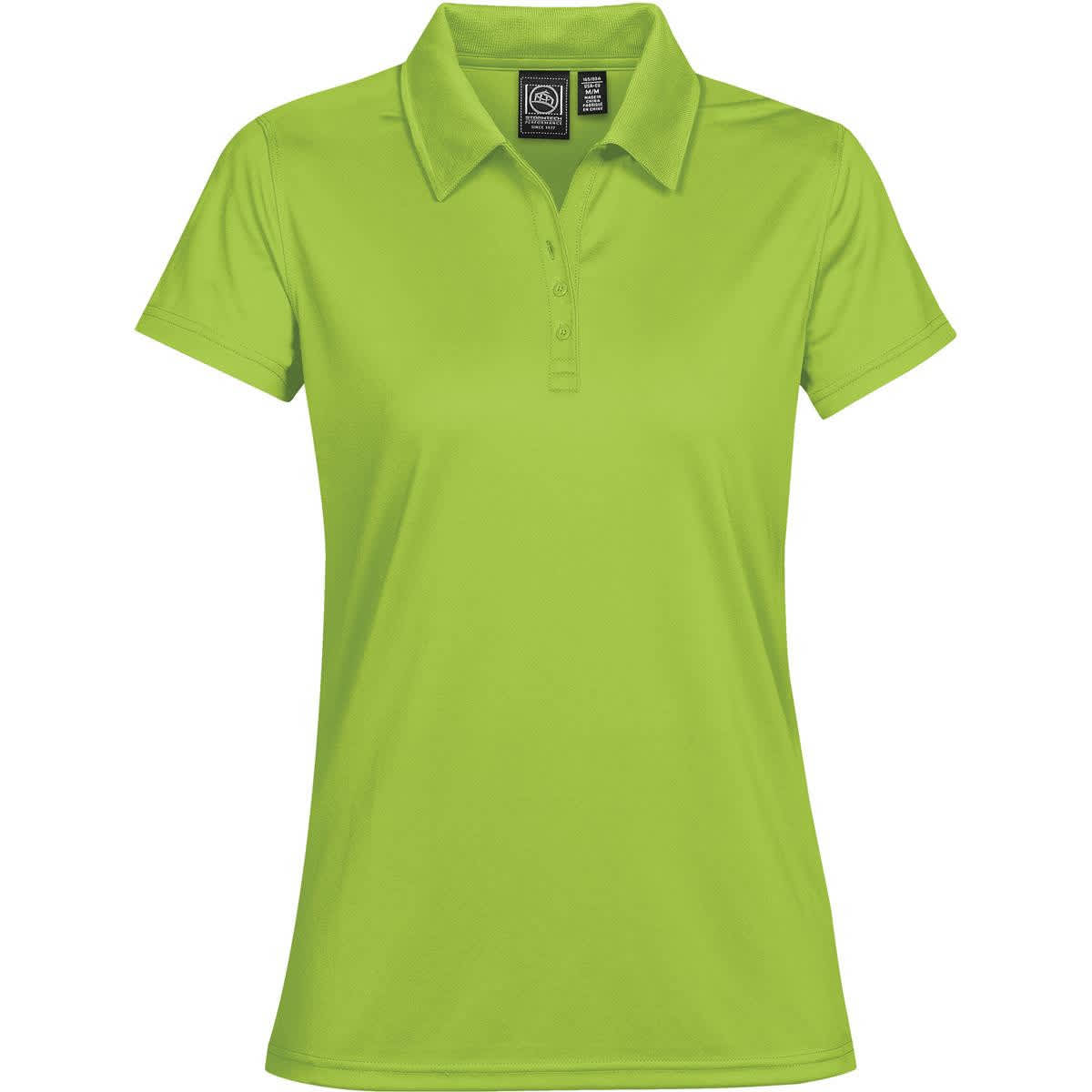 Lime Green Stormtech Women's Eclipse Pique Polo