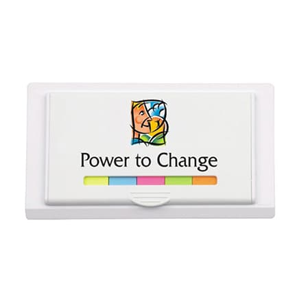 Full Colour Coloured Desk Sticky Note Case