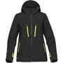 Black/Kiwi Stormtech Women's Patrol Softshell