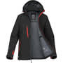 Black/Bright Red Stormtech Women's Patrol Softshell