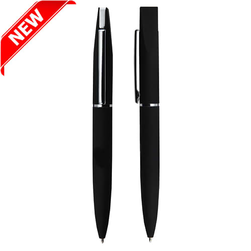 Black Bexel Metal Executive Pen