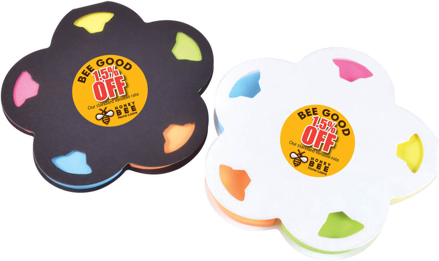 Flower Shaped Sticky Notes