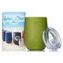 Lime Green Hydro Soul Zen Mug with a Mirror Finish
