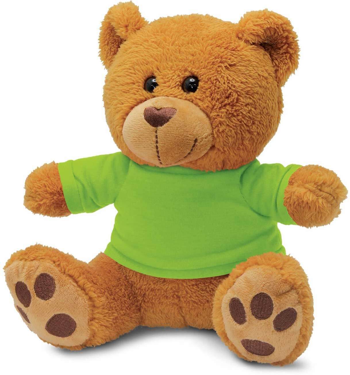 Bright Green Promotional Teddy Bear 