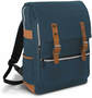 Navy/Brown Cobain Laptop Backpack