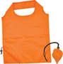 Orange Folding Polyester Shopping Bag