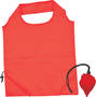 Red Folding Polyester Shopping Bag